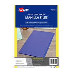 AV Manilla Folder Prpl FC Pk20