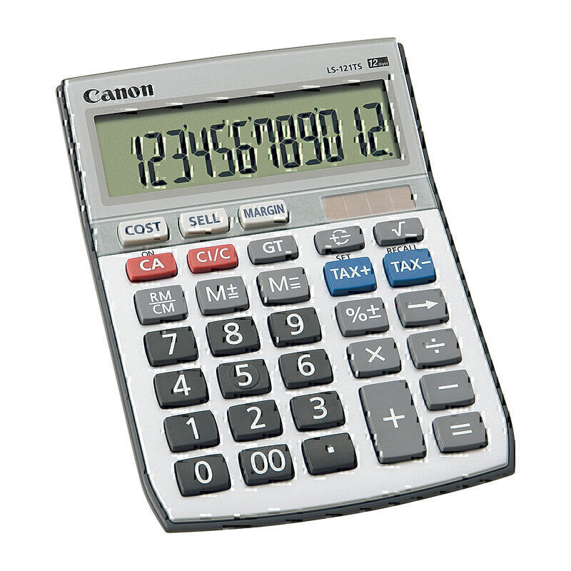 Canon LS121TS Calculator