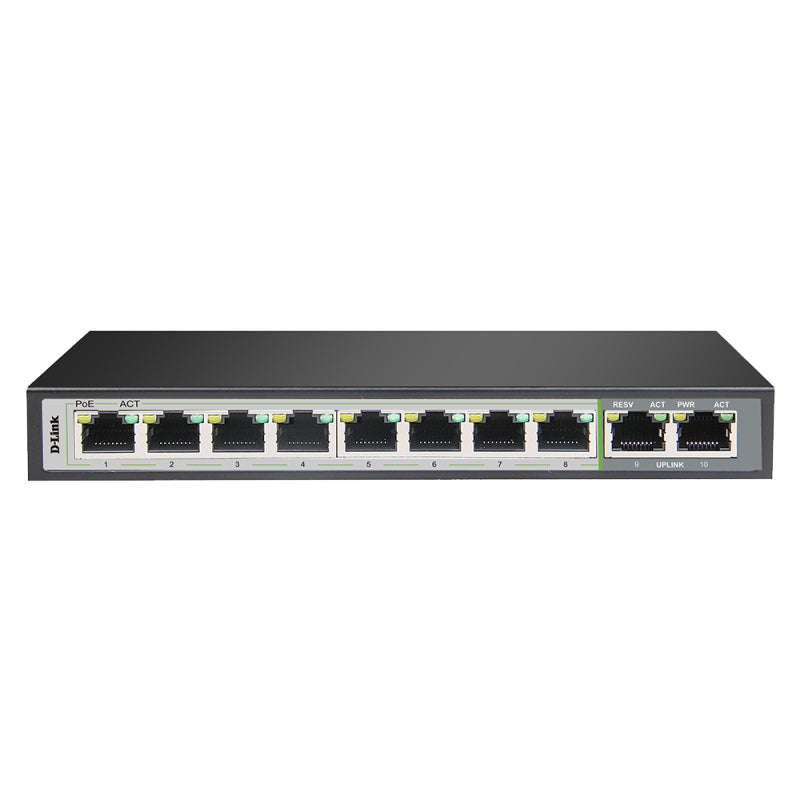 10 Port Gigabit PoE Switch