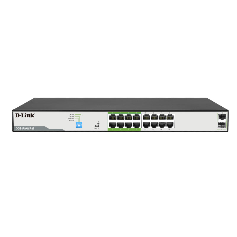 18 Port Gigabit PoE Switch