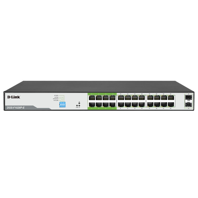 26 Port Gigabit PoE Switch